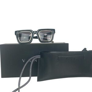 VANTA GAMMA Italian Sunglasses  - Gloss Black & Gold - $265.00